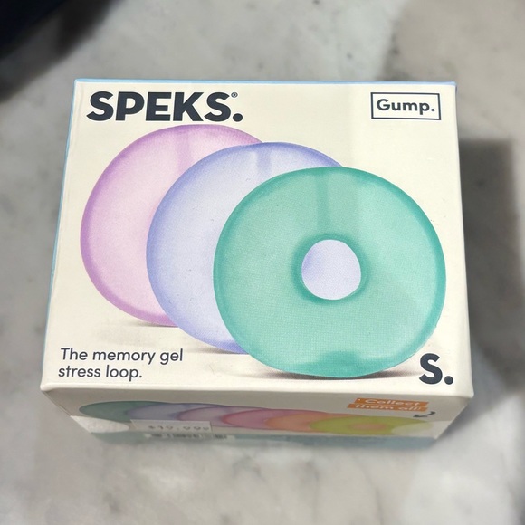Speks Gump The Memory Gel Stress Loop Set Of 3 New Sealed Easter